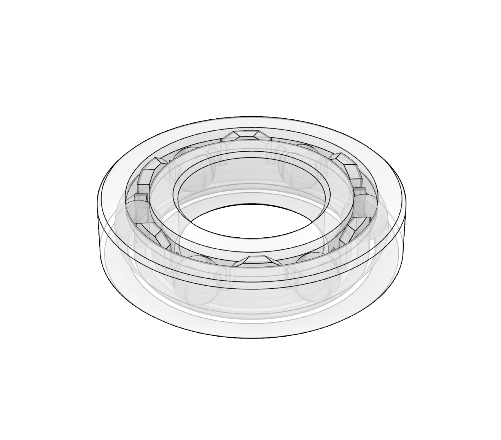 Mega-Bearing 3D Print Files
