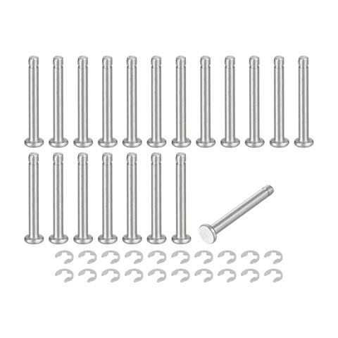 25mm M3 E-clip Shafts